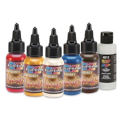 Createx Illustration Paint Sets - Components of Bloodline Type A- set shown