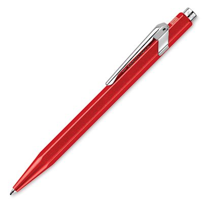 Caran d'Ache 849 Ballpoint Pen - Red, Metallic