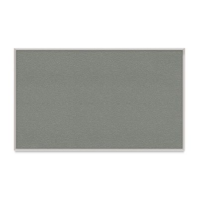 Ghent PremaTak Tackboard - 4 ft x 5 ft, Stone, Vinyl, Aluminum Frame