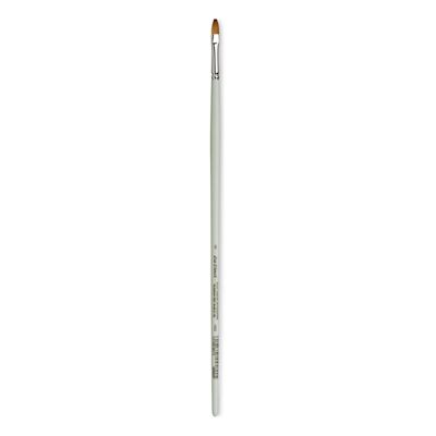 Da Vinci Ussuri Red Sable Brush - Flat, Long Handle, Size 6