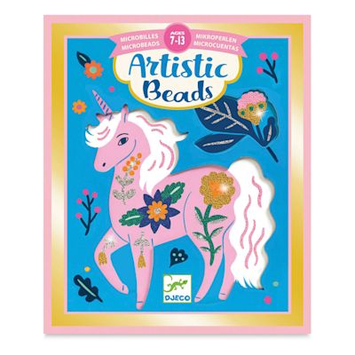 Djeco Artistic Beads Kit - Flowers and Fur (In packaging)