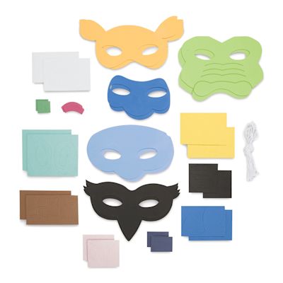Darice Foam Mask Kit - Animal Masks