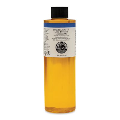 Daniel Smith Cold-Pressed Linseed Oil - 236 ml, Bottle