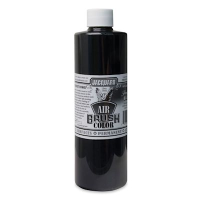 Jacquard Airbrush Paint - 16 oz, Transparent Black