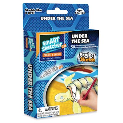 Flycatcher smART Sketcher 2.0 Creativity Pack - Front of package of Under the Sea pack