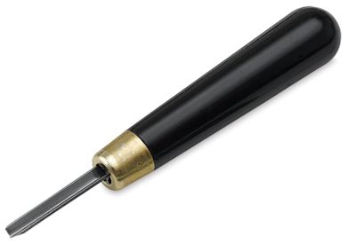 RGM Linoleum Knives -Left Angle view of Chisel 302