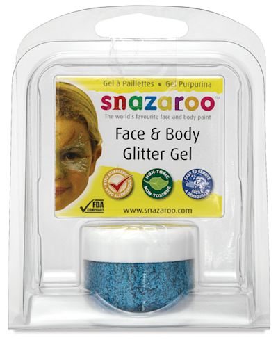 Sky Blue Glitter Gel