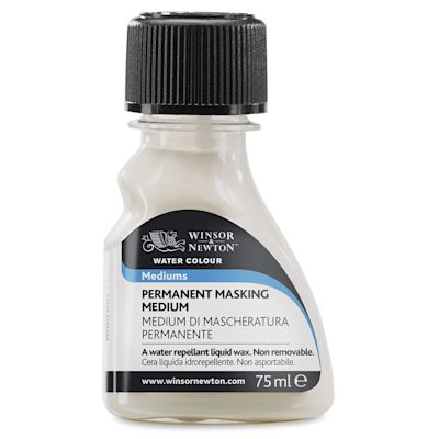 Winsor & Newton Watercolor Mediums - Permanent Masking Medium, 75 ml bottle