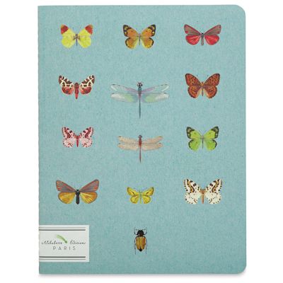 Alibabette Editions Paris Lined Journal - Fashion Week, 8-1/2" x 6-1/2", 100 gsm (Front cover)