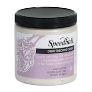 Speedball Water-Soluble Block Printing Ink Pearlescent Base Speedball Water-Soluble Block Printing Ink Pearlescent Base