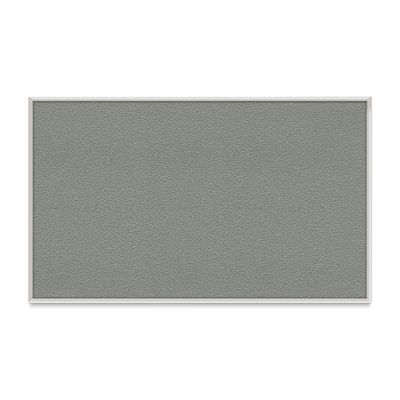 Ghent PremaTak Tackboard - 4 ft x 6 ft, Stone, Vinyl, Aluminum Frame