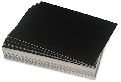 Crescent Matboard School Class Packs - Top angle view of 40 Matboards in stack