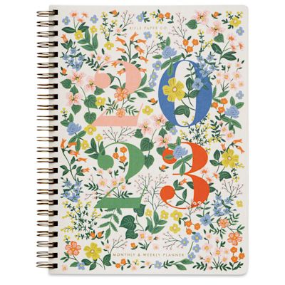 Rifle Paper Co. 2023 Spiral Planner - Mayfair (front cover)