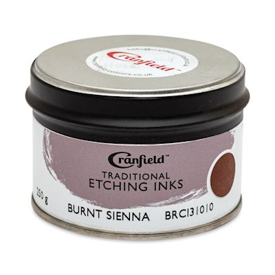 Cranfield Traditional Etching Ink - Burnt Sienna, 250 g