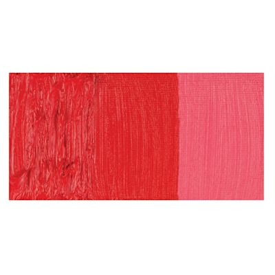 Utrecht Artists' Imperfect Oil Paint - Naphthol Red Light, 150 ml, Swatch