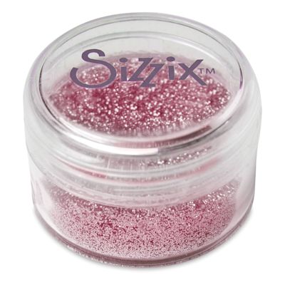 Sizzix Biodegradable Fine Glitter - Cherry Blossom, 12 grams, Pot