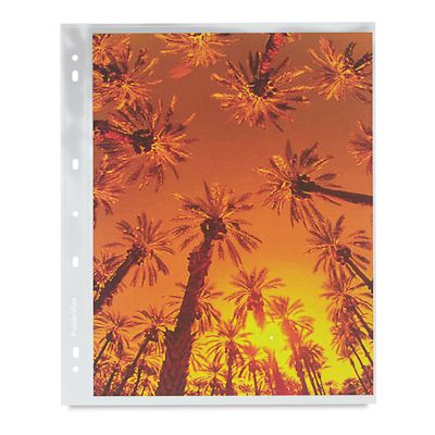 Pana-Vue Archival Pages - Sleeve for two 8 1/2 x 11 inch prints shown