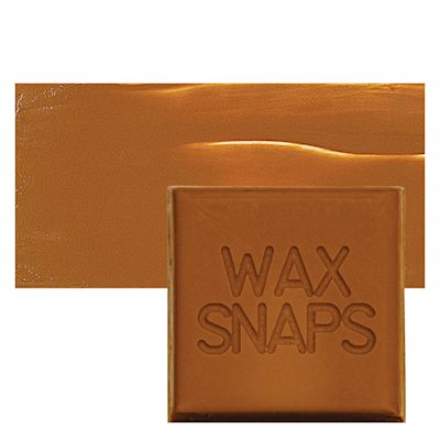 Enkaustikos Wax Snaps Encaustic Paints - Raw Sienna, 40 ml cake