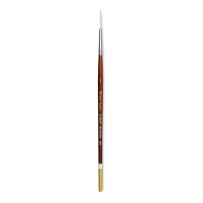 Robert Simmons White Sable Brush - Script, Short Handle, Size 1