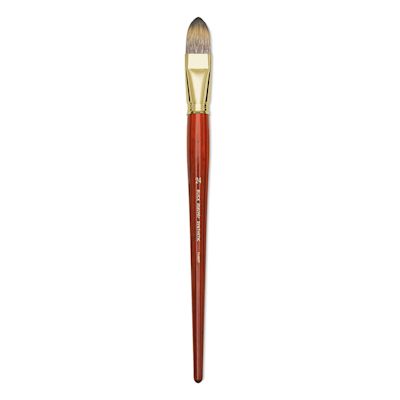 Blick Master Synthetic Brush - Filbert, Long Handle, Size 24