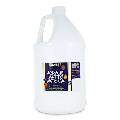 Sargent Acrylic Medium - Matte, Gallon