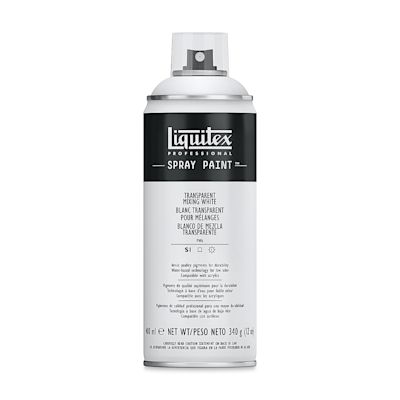 Liquitex Professional Spray Paint - Transparent Mixing White, 400 ml can