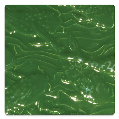 Amaco Liquid Gloss Glaze - Pint, Chrome Green, Opaque