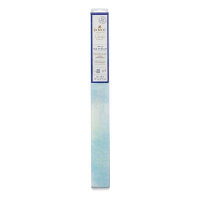 DMC Charles Craft Aida Fabric - Morning Dew, 15" x 18" (Front of packaging)