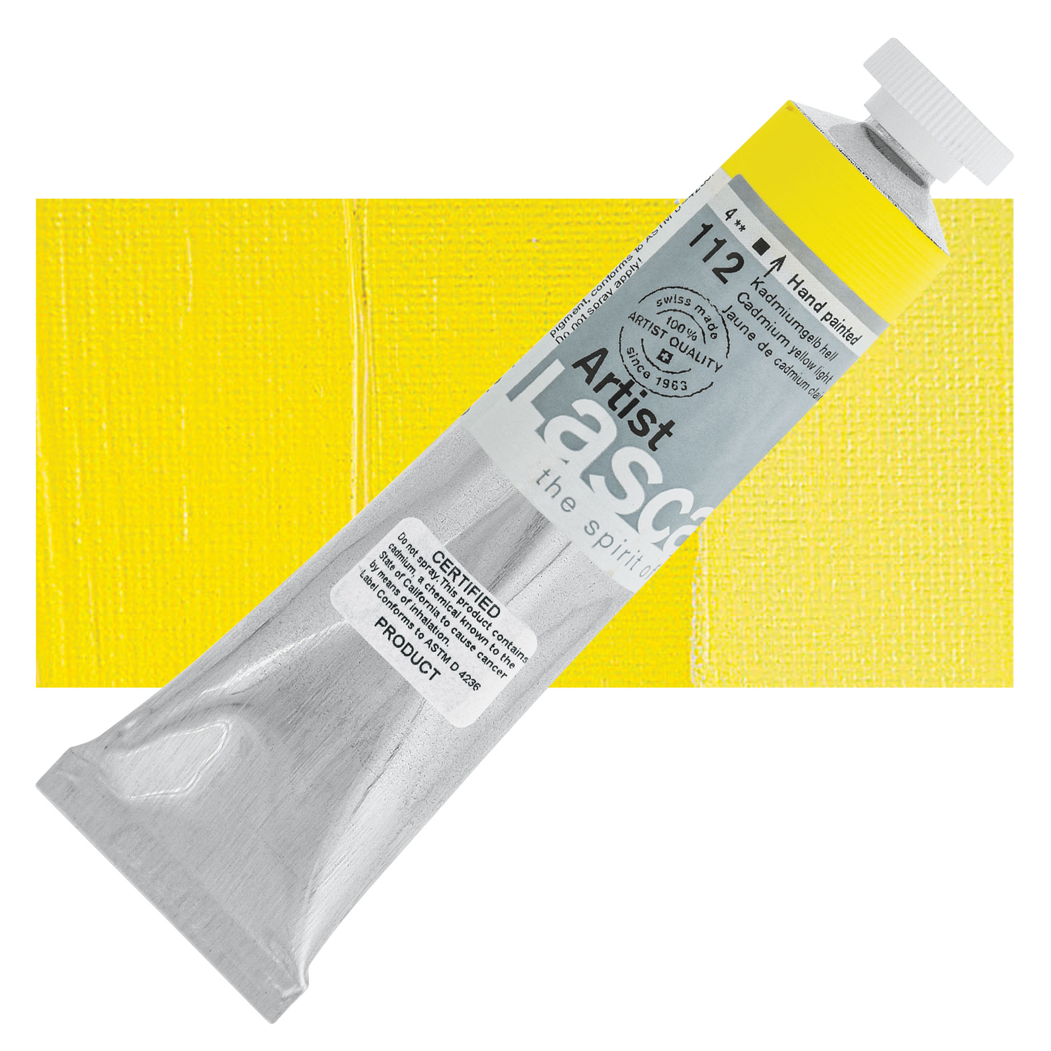 Lascaux Artist Acrylics Cadmium Yellow Light Ml Tube Blick Art