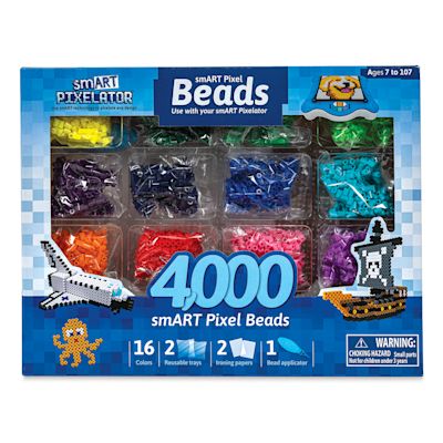 Flycatcher Pixelator Machine Refill - Bead Set, 4000 pieces
