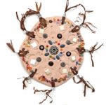 leather shields native american wall hanging leather shields native american wall hanging