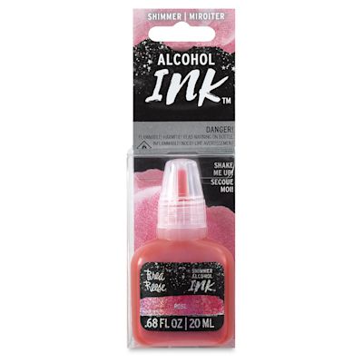 Brea Reese Shimmer Alcohol Ink - Rose, 20 ml (in package)