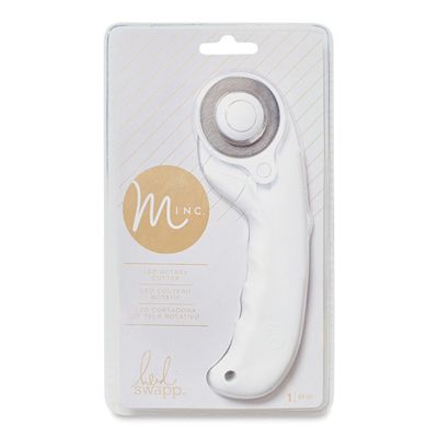 Heidi Swapp Minc Rotary Cutter - Front of blister package