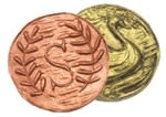 casting coins casting coins