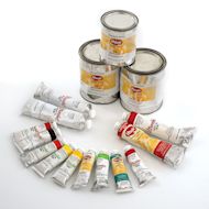 Utrecht Artists' Imperfect Oil Paint Tubes and Cans Utrecht Artists' Imperfect Oil Paint Tubes and Cans