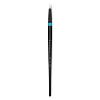 Princeton Series 6500 Aspen Synthetic Brush - Size 8, Short Pointed Round, Long Handle