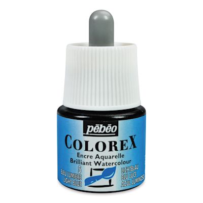 Pebeo Colorex Ink - 45 ml, Light Blue