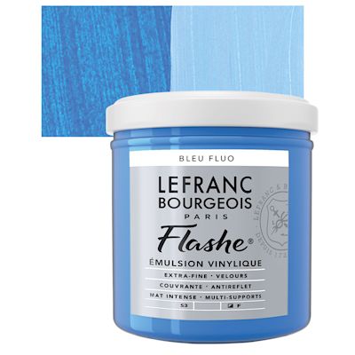 Fluorescent Light Blue