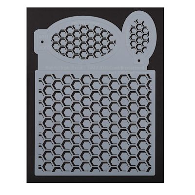 Graftobian Triple Threat Airbrush Stencil - Comb Improvement