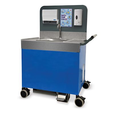 Copernicus Portable Sink - Premium Model, 47” H x 34” W x 19” D