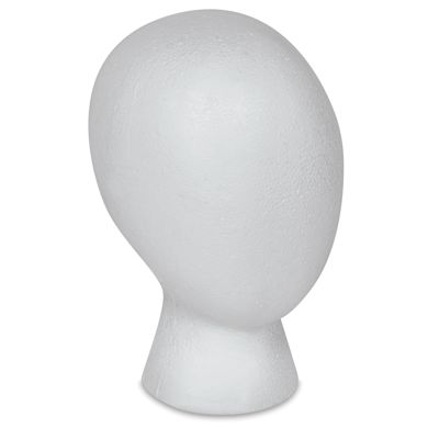 FloraCraft Foam Head - Left angle of faceless head