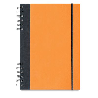 Cachet Wirebound Sketchbook - 8" x 10", Landscape, Pumpkin