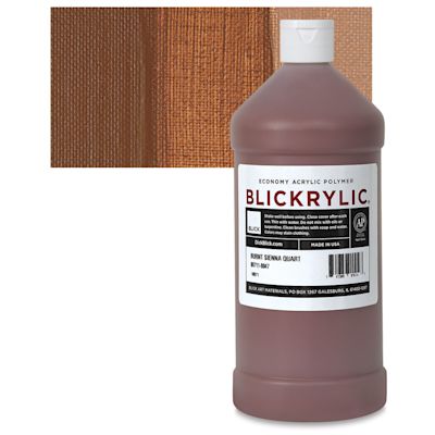 Blickrylic Student Acrylics - Burnt Sienna, Quart