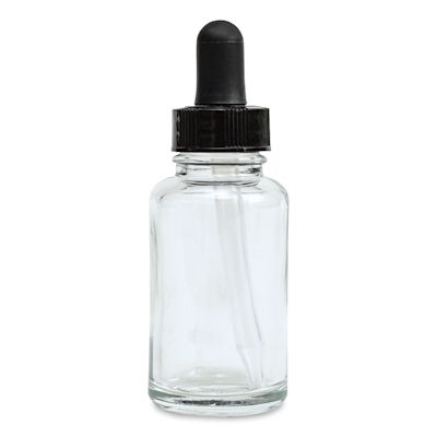 Empty Glass Bottle with Dropper Cap