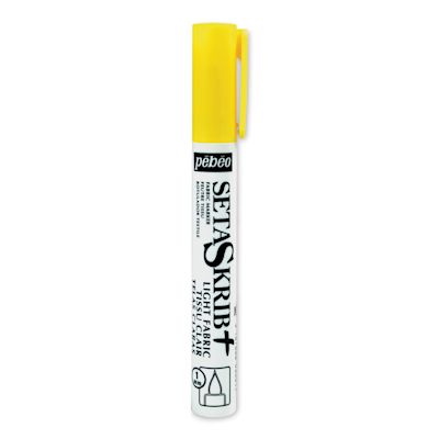 Pebeo Setaskrib Marker - Yellow, Marker