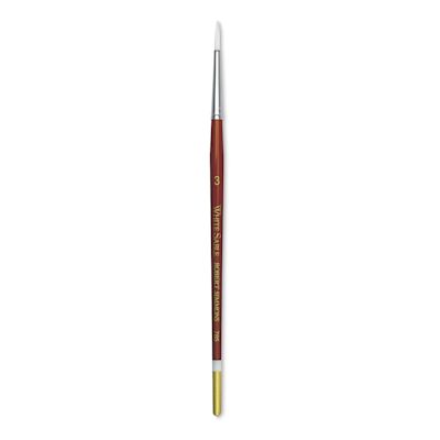 Robert Simmons White Sable Brush - Round, Short Handle, Size 3