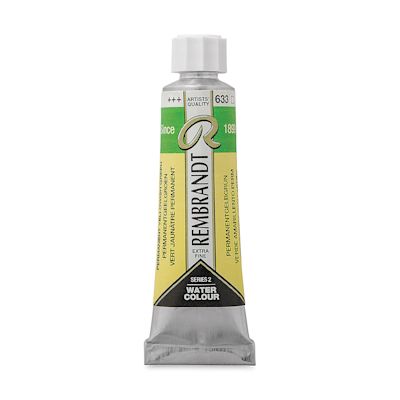 Rembrandt Artist Watercolors - Permanent Yellow Green, 10 ml tube