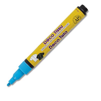 Marvy Decofabric Paint Markers - Light Blue, Marker