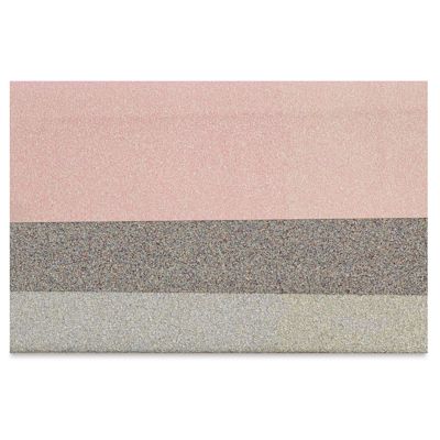 Fabric Expressions Iron-On Fabric Sheets - Fashion Glitter, Pkg of 3