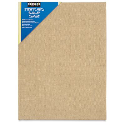 Sargent Art Stretched Burlap Canvas - 16" x 20"